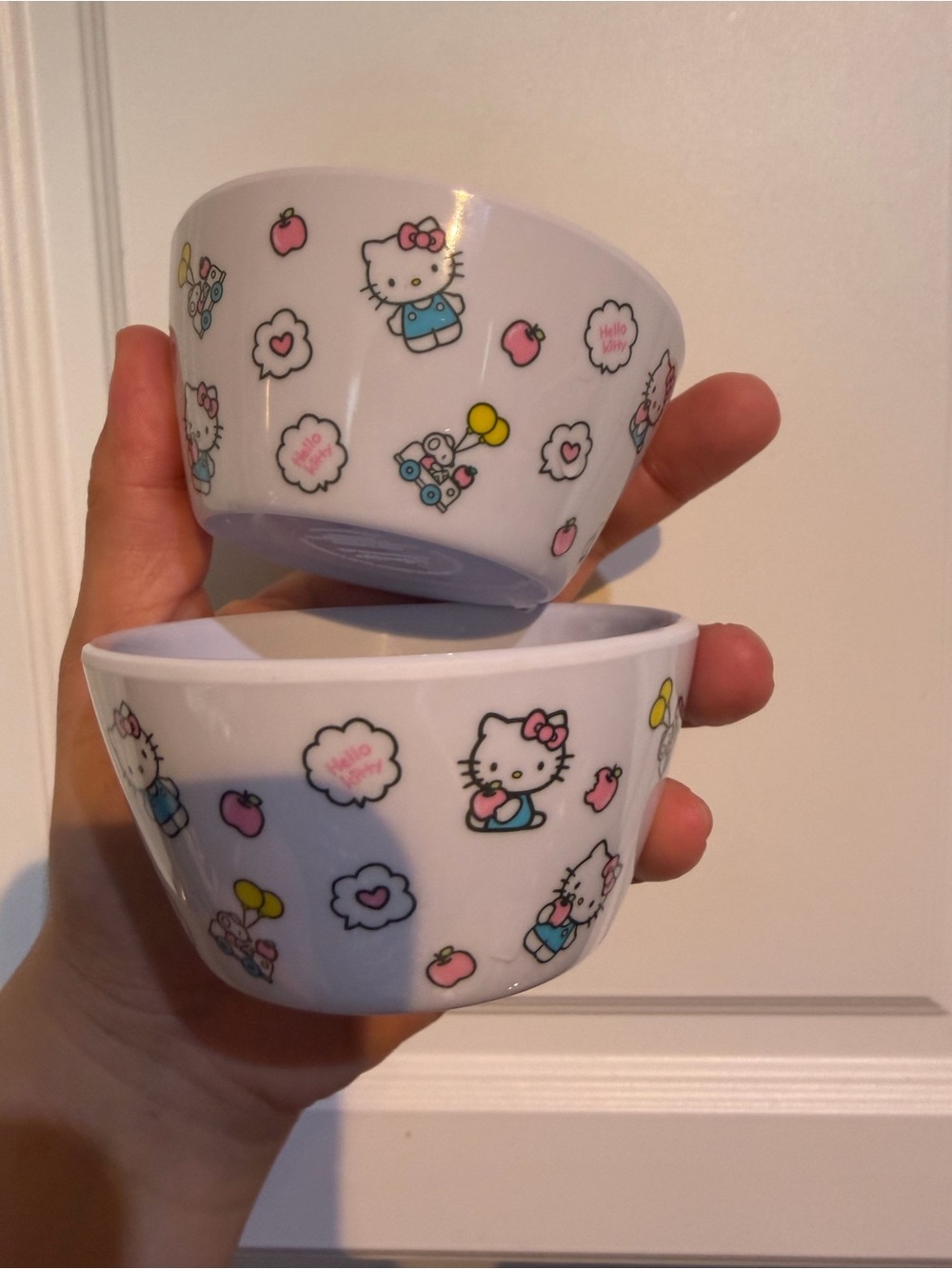 Hello Kitty plastic Snack Bowls